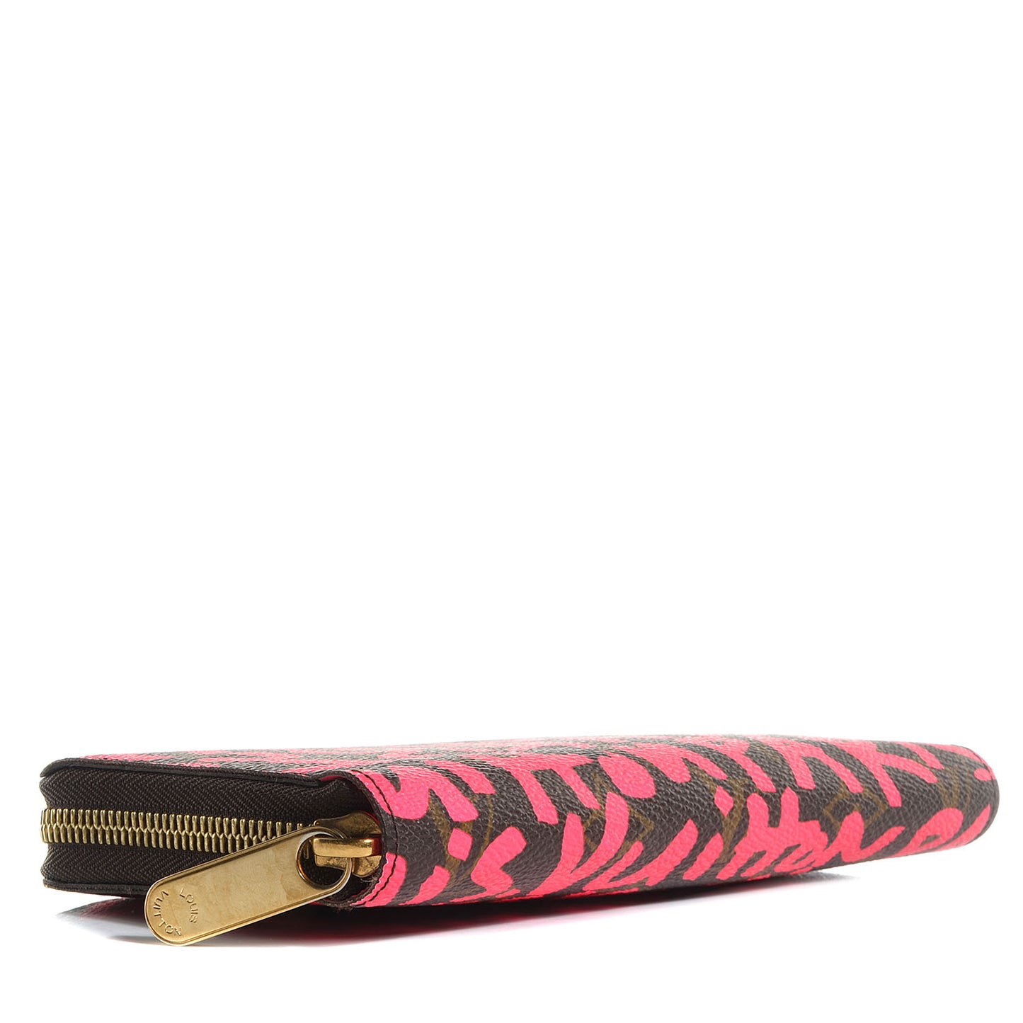 Monogram Graffiti Zippy Wallet Fuchsia