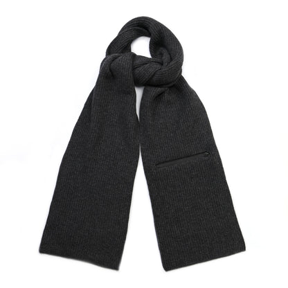 Hermes Wool Cashmere City Pocket Muffler Flanelle 1 of 5