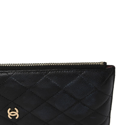 Chanel Caviar Quilted Classic iPhone Pouch Black 8 of 9