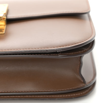 Celine Box Calfskin Medium Classic Box Flap Bag Camel 13 of 17