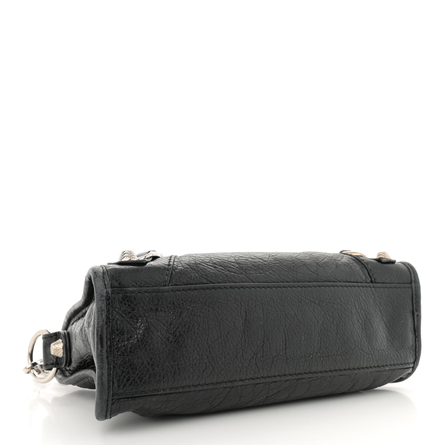 Agneau Giant 12 Silver Hardware Mini City Black