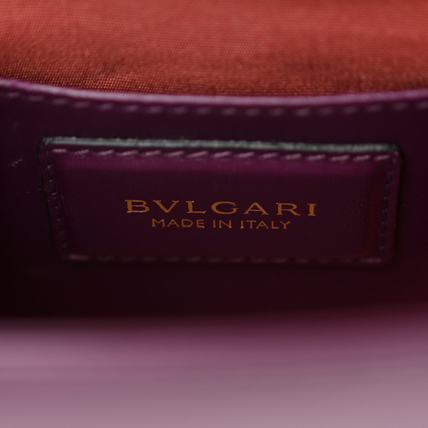 Calfskin Small Serpenti Forever Snake Strap Crossbody Bag Purple