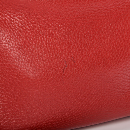 Gucci Pebbled Calfskin Small Soho Disco Bag Tabasco Red 4 of 7
