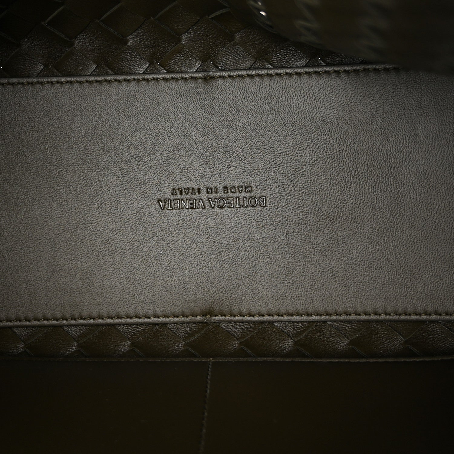 Bottega Veneta Nappa Intrecciato Medium Andiamo Shoulder Bag Dark Green 5 of 9