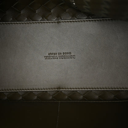 Bottega Veneta Nappa Intrecciato Medium Andiamo Shoulder Bag Dark Green 5 of 9