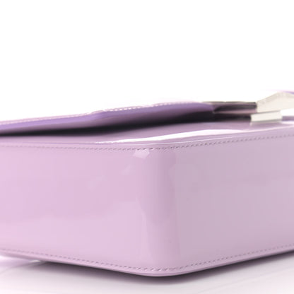 Givenchy Patent 4G Medium Padded Crossbody Bag Lilac 9 of 10