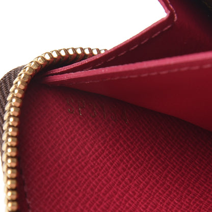 Louis Vuitton Monogram Clemence Wallet Fuchsia 7 of 7