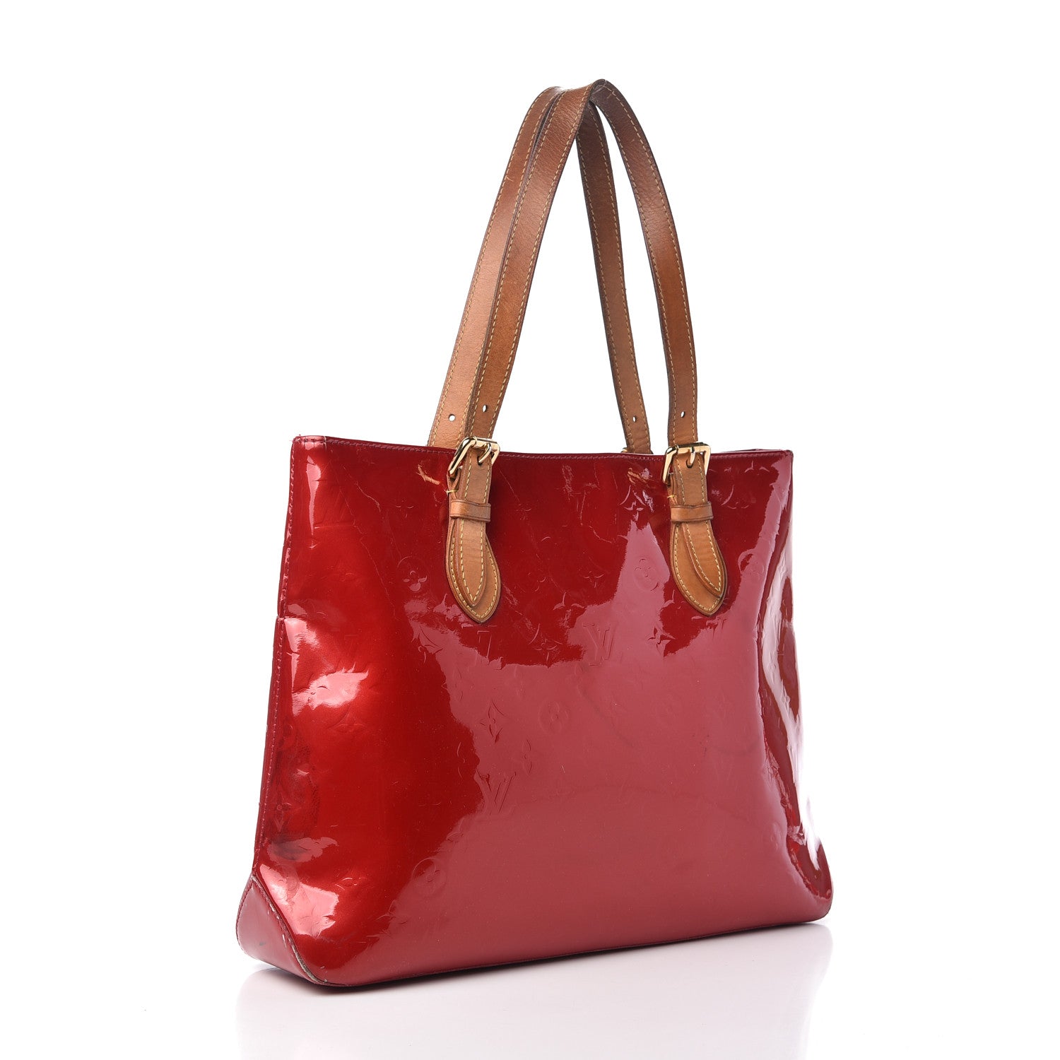 Louis Vuitton Vernis Brentwood Pomme D'Amour 3 of 12