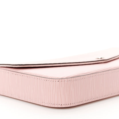 Louis Vuitton Epi Pochette Felicie Rose Ballerine 14 of 15