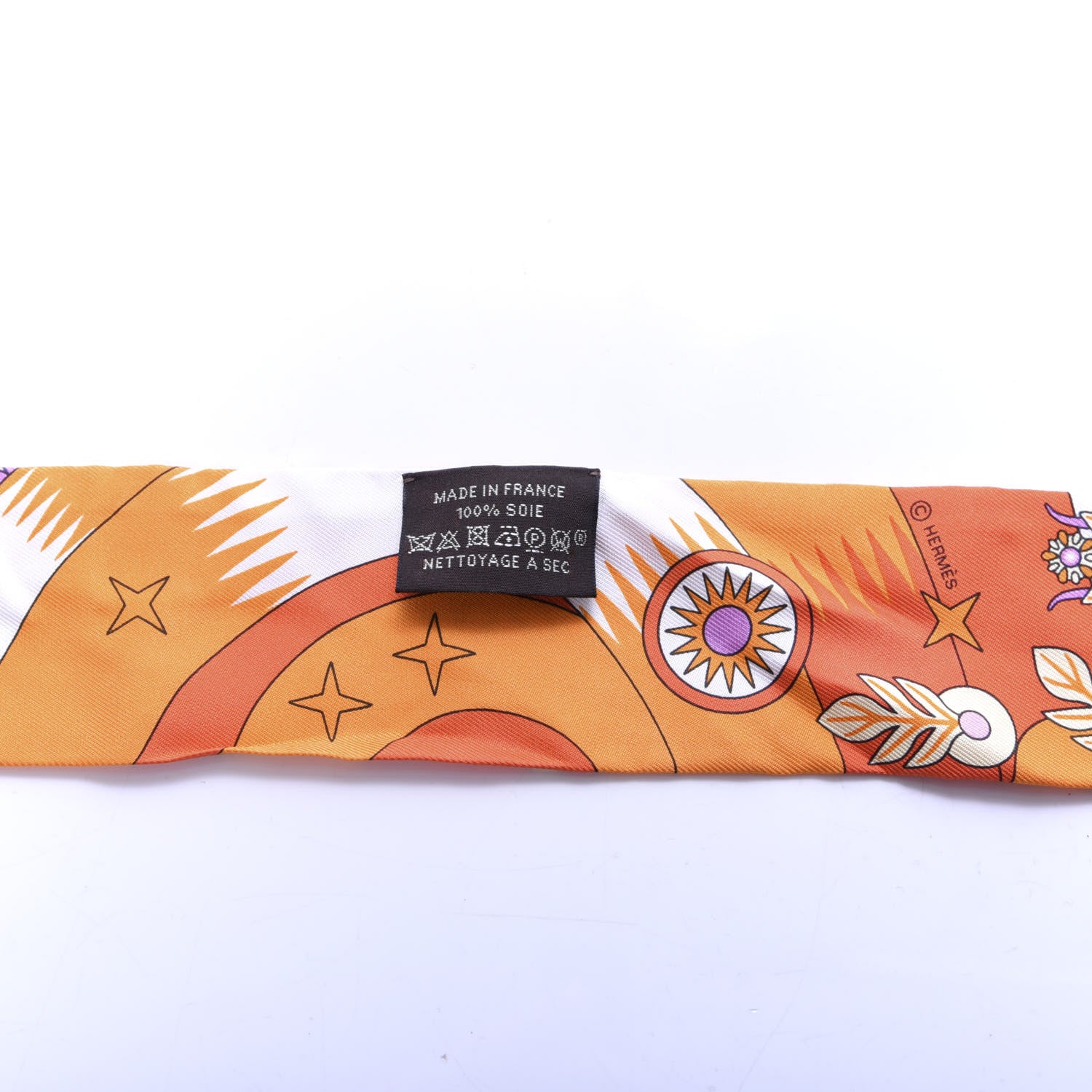 Hermes Silk La Source de Pegase Twilly 2 of 3