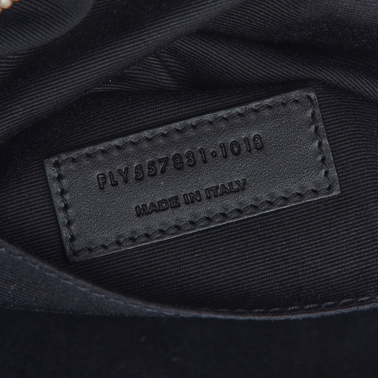 Saint Laurent Canvas Classic Belt Bag Red Blue White 7 of 9