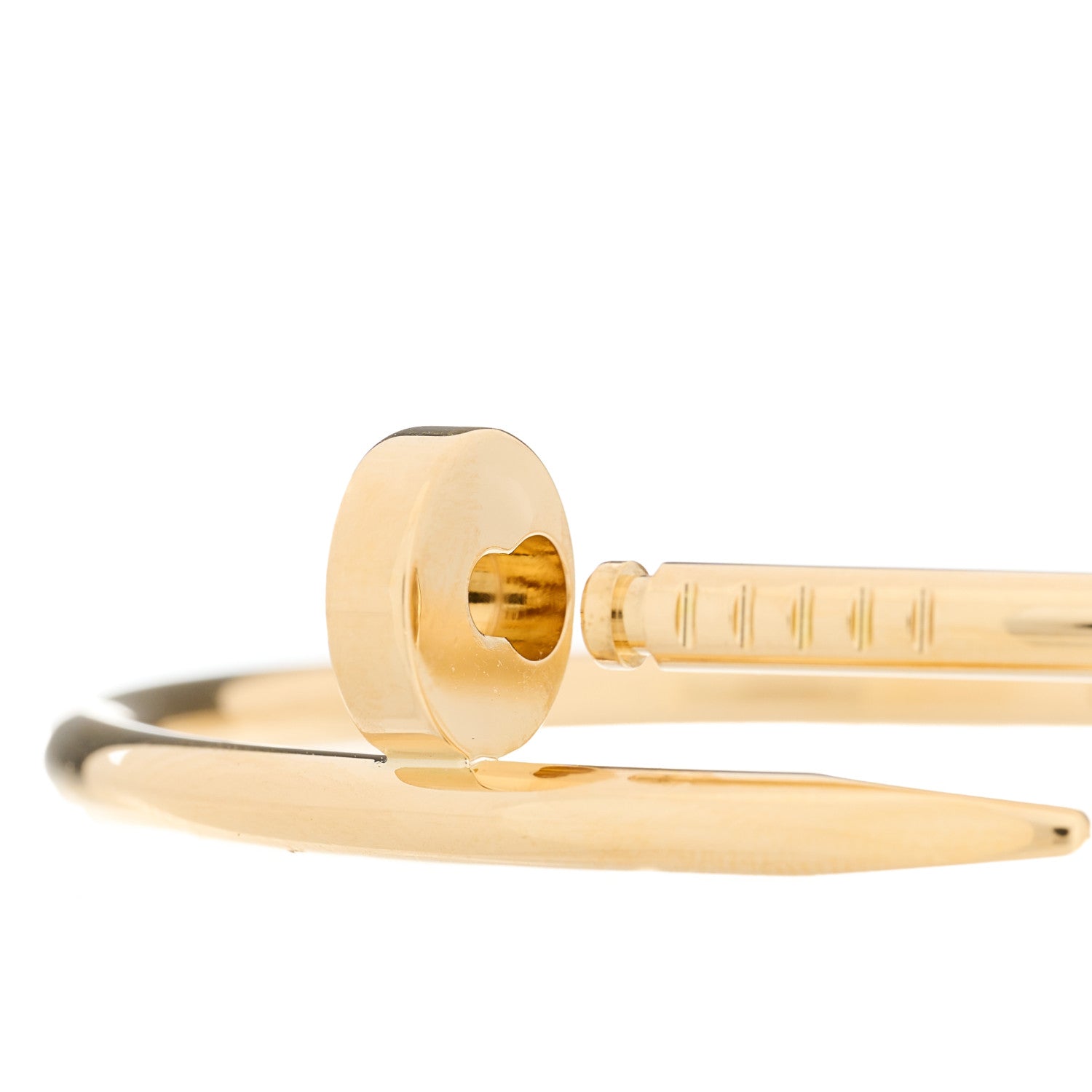 Cartier 18K Yellow Gold Juste Un Clou Bracelet 16 4 of 5