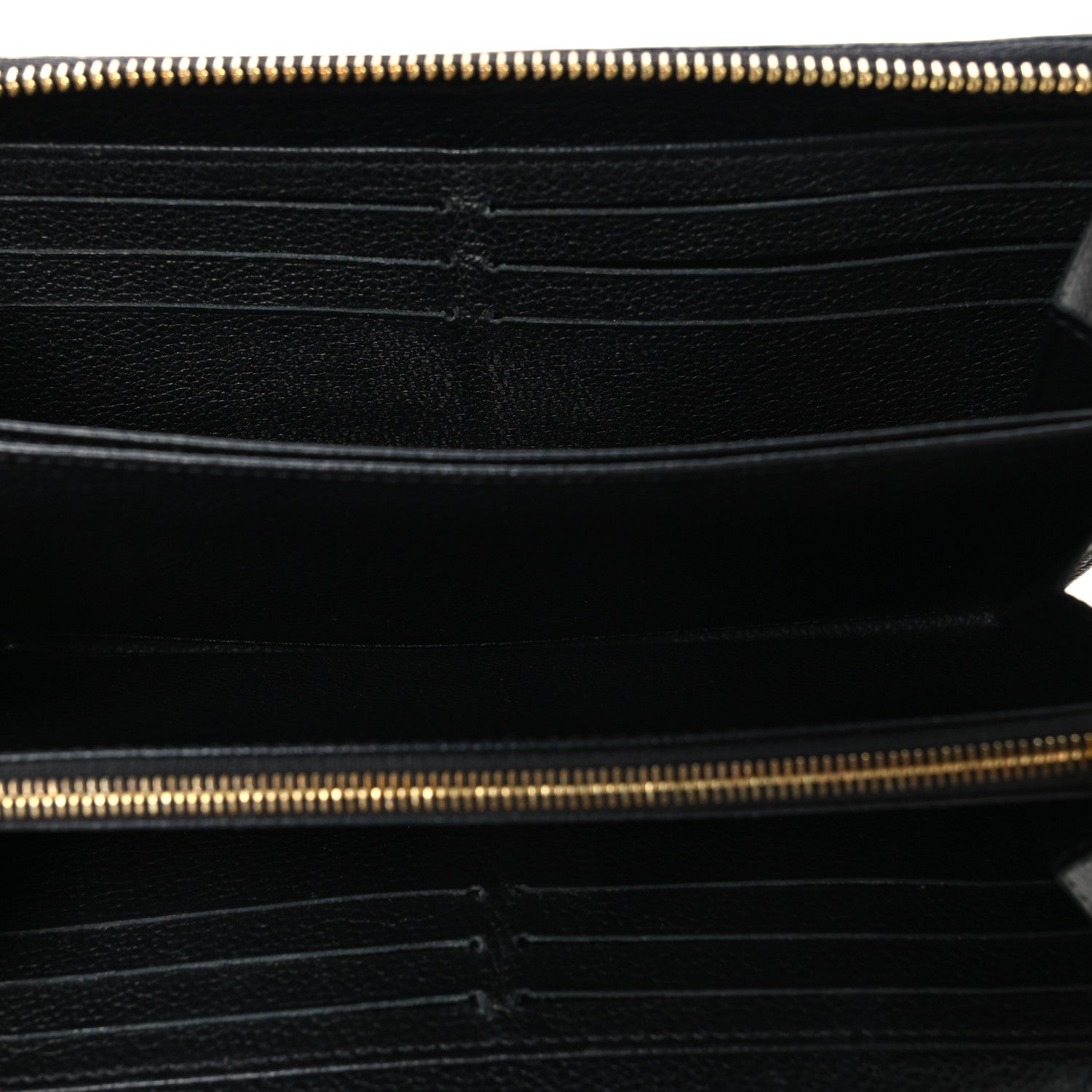 Louis Vuitton Empreinte Zippy Wallet Black 5 of 7