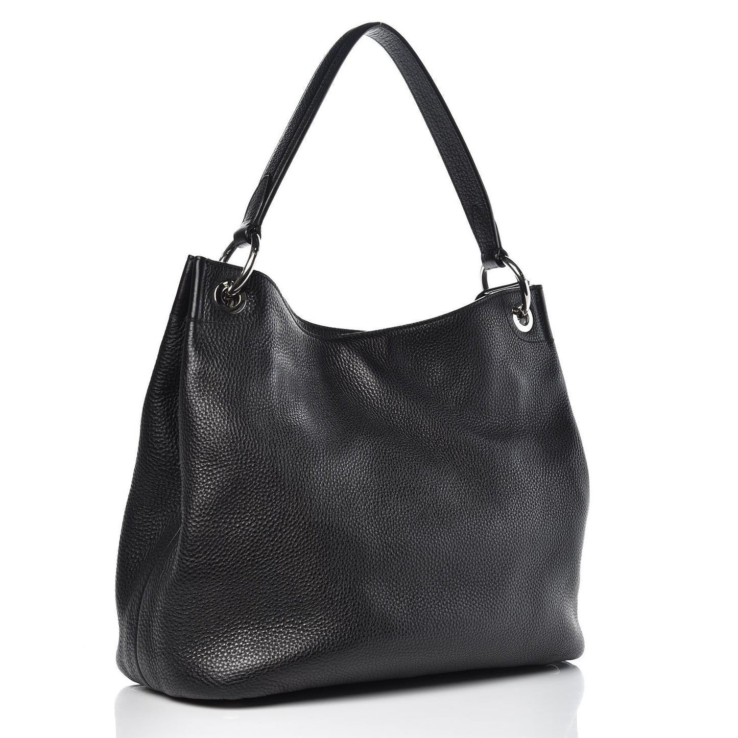 Vitello Daino Hobo Black