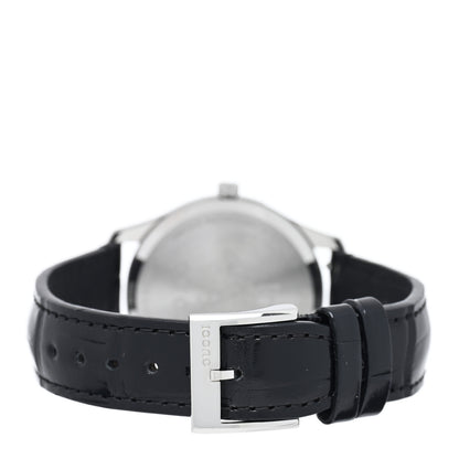Gucci Stainless Steel Alligator Diamond Bezel 36mm G-Timeless Moonphase Star Planet Quartz Watch Black 3 of 5