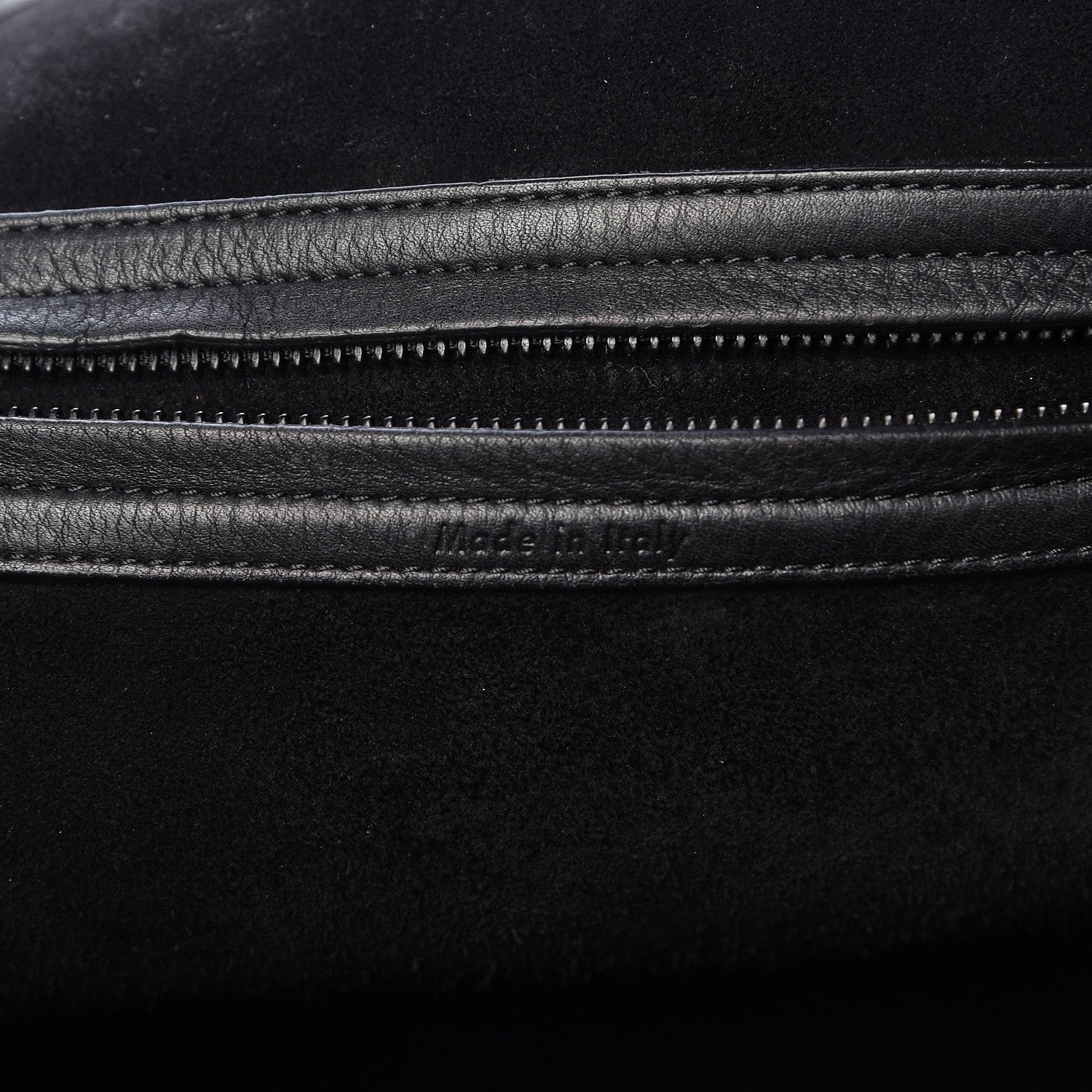 Celine Supple Calfskin Medium Phantom Luggage Black 7 of 12