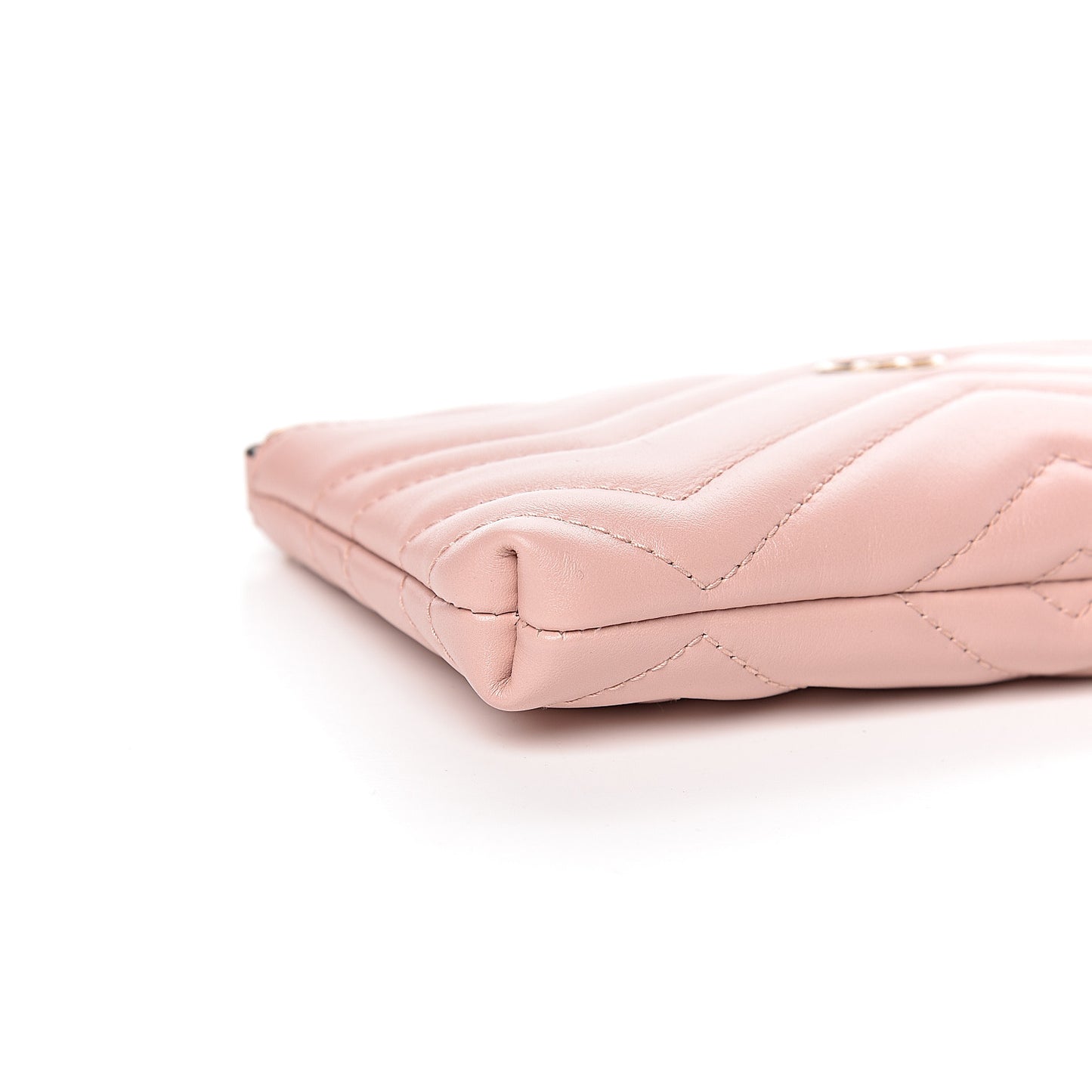 Calfskin Matelasse Mini GG Marmont Chain Bag Perfect Pink