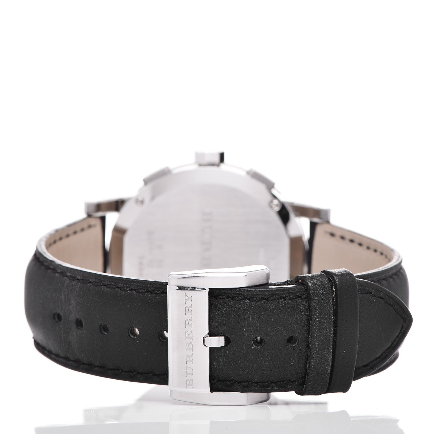 Burberry Stainless Steel Calfskin 42mm Chronograph Quartz Watch BU9355 4 of 8