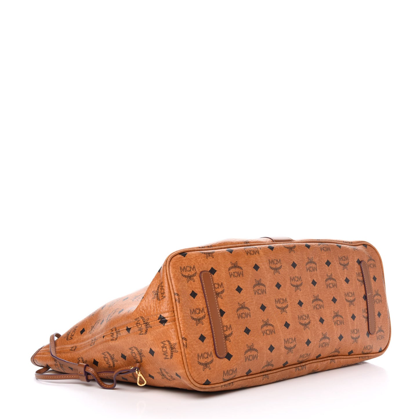 Visetos Large Liz Reversible Shopper Tote Cognac