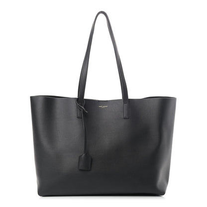 Saint Laurent Calfskin Large Shopping Tote Black 2 of 5