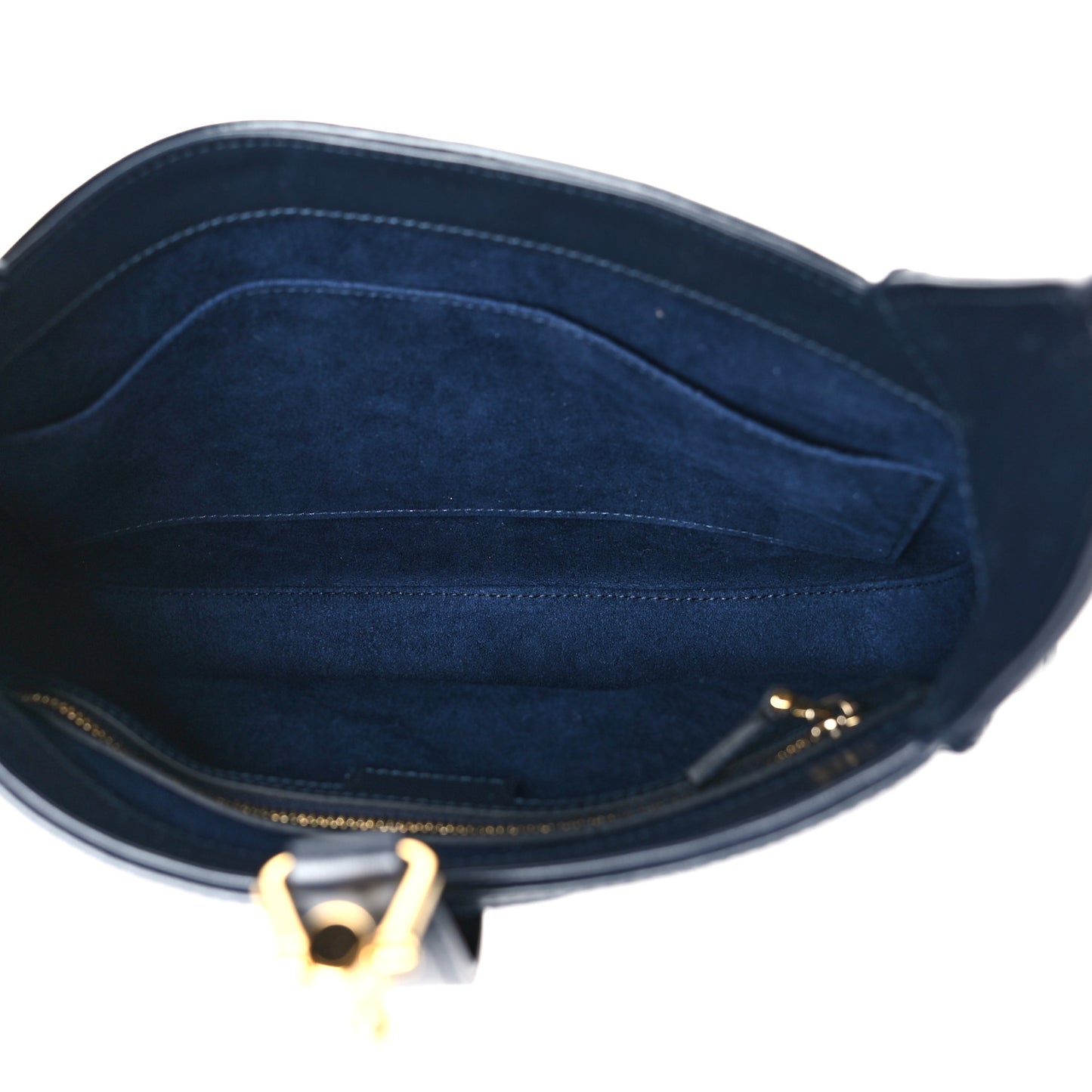 Suede Boarded Dyana Lux Calfskin Suede Small Jackie 1961 Hobo Navy
