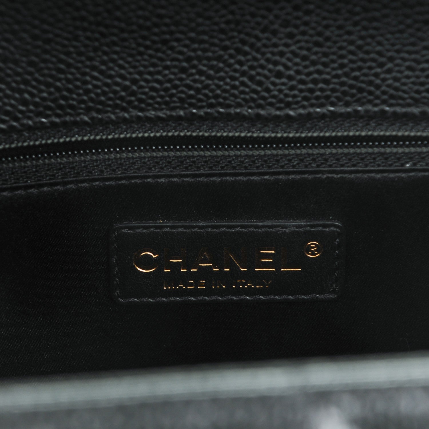 Chanel Caviar Quilted Grand Shopping Tote GST Black 6 of 7