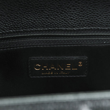 Chanel Caviar Quilted Grand Shopping Tote GST Black 6 of 7