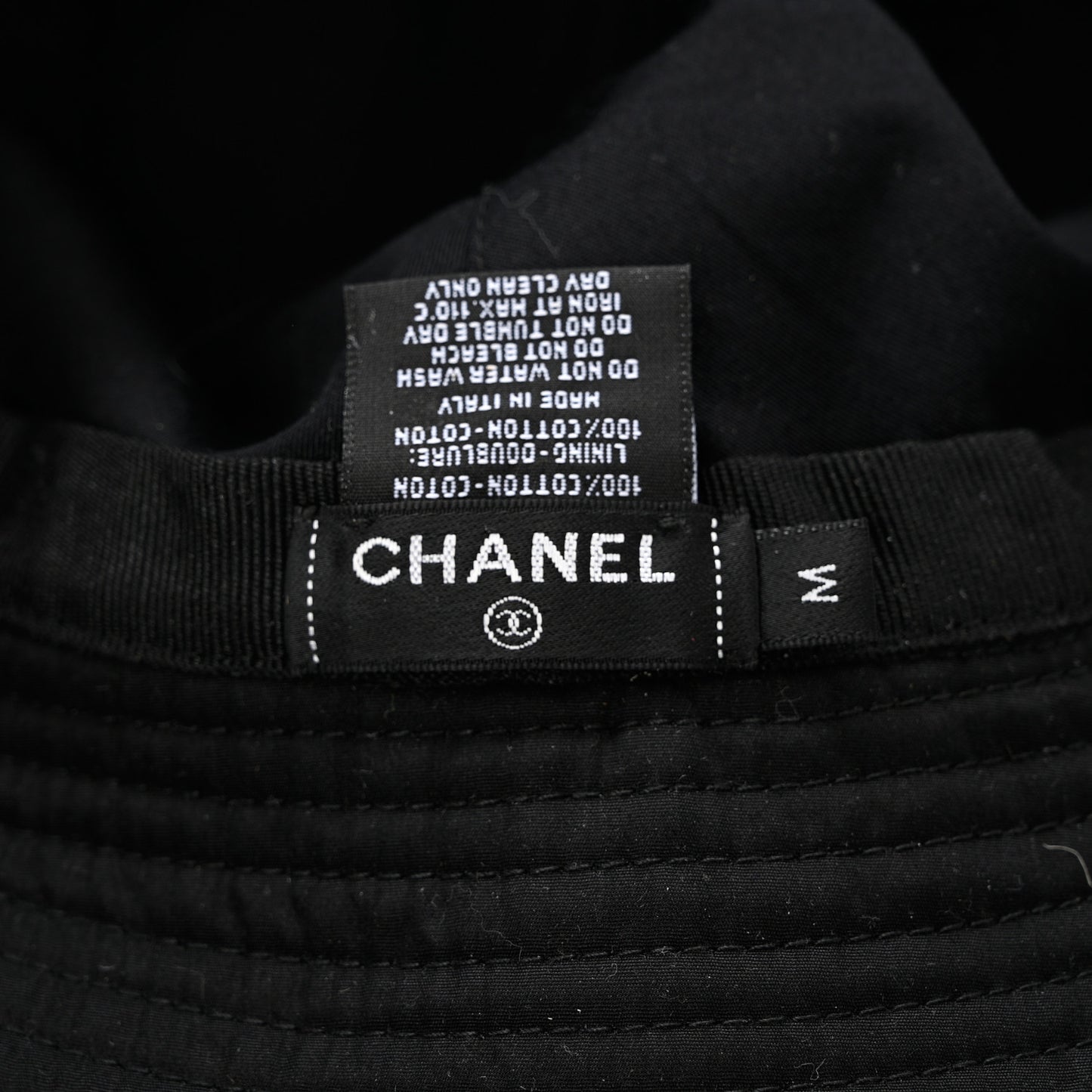 Canvas CC Bucket Hat M Black