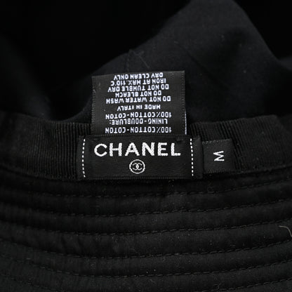 Chanel Canvas CC Bucket Hat M Black 8 of 8