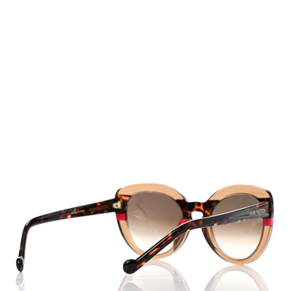 Louis Vuitton Peony Sunglasses Z0723E Cherry 4 of 4