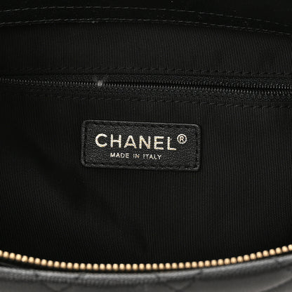 Chanel Caviar Quilted Rolled Up Tote Black 6 of 12