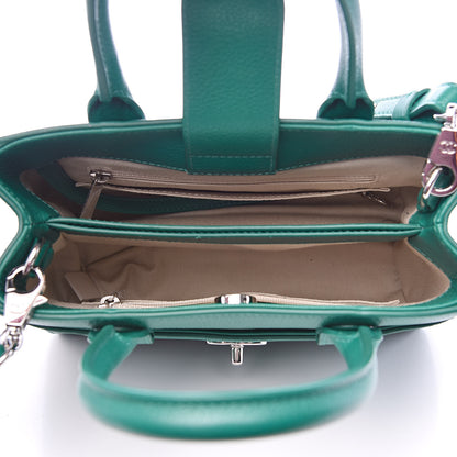 Chanel Grained Calfskin Mini Neo Executive Shopper Tote Green 5 of 12