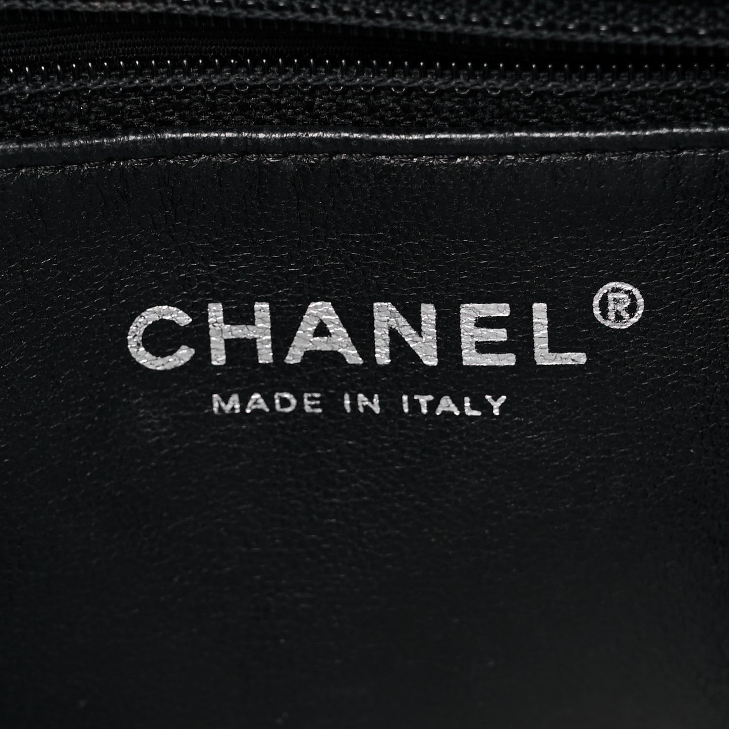 Caviar Quilted Tote Black