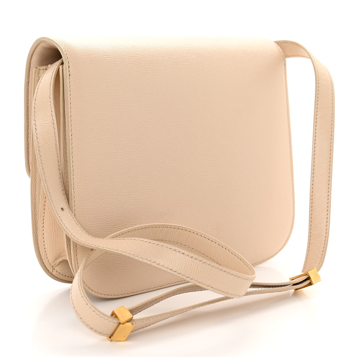 Celine Liege Calfskin Medium Classic Box Flap Bag Powder 3 of 11