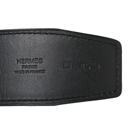 Hermes Swift Epsom 42mm Constance H Belt 85 Black Etain 5 of 5