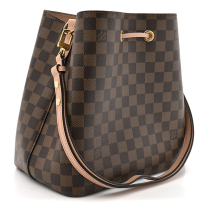 Louis Vuitton Damier Ebene Neonoe MM Venus Pink 3 of 16