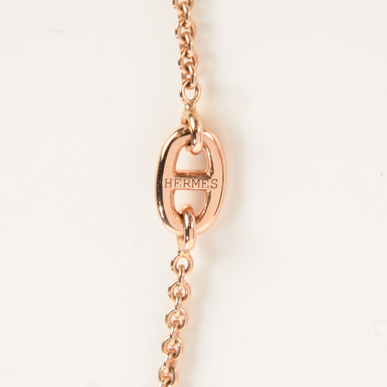 Hermes 18K Rose Gold PM Farandole Necklace 120 3 of 6