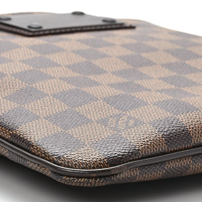 Louis Vuitton Damier Ebene Brooklyn Flat Pochette 7 of 8