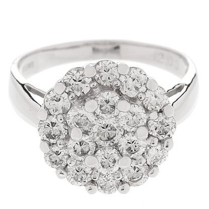 Parker & West by FASHIONPHILE 18K White Gold Diamond 2.00ctw Ring 58 8.25 7 of 9
