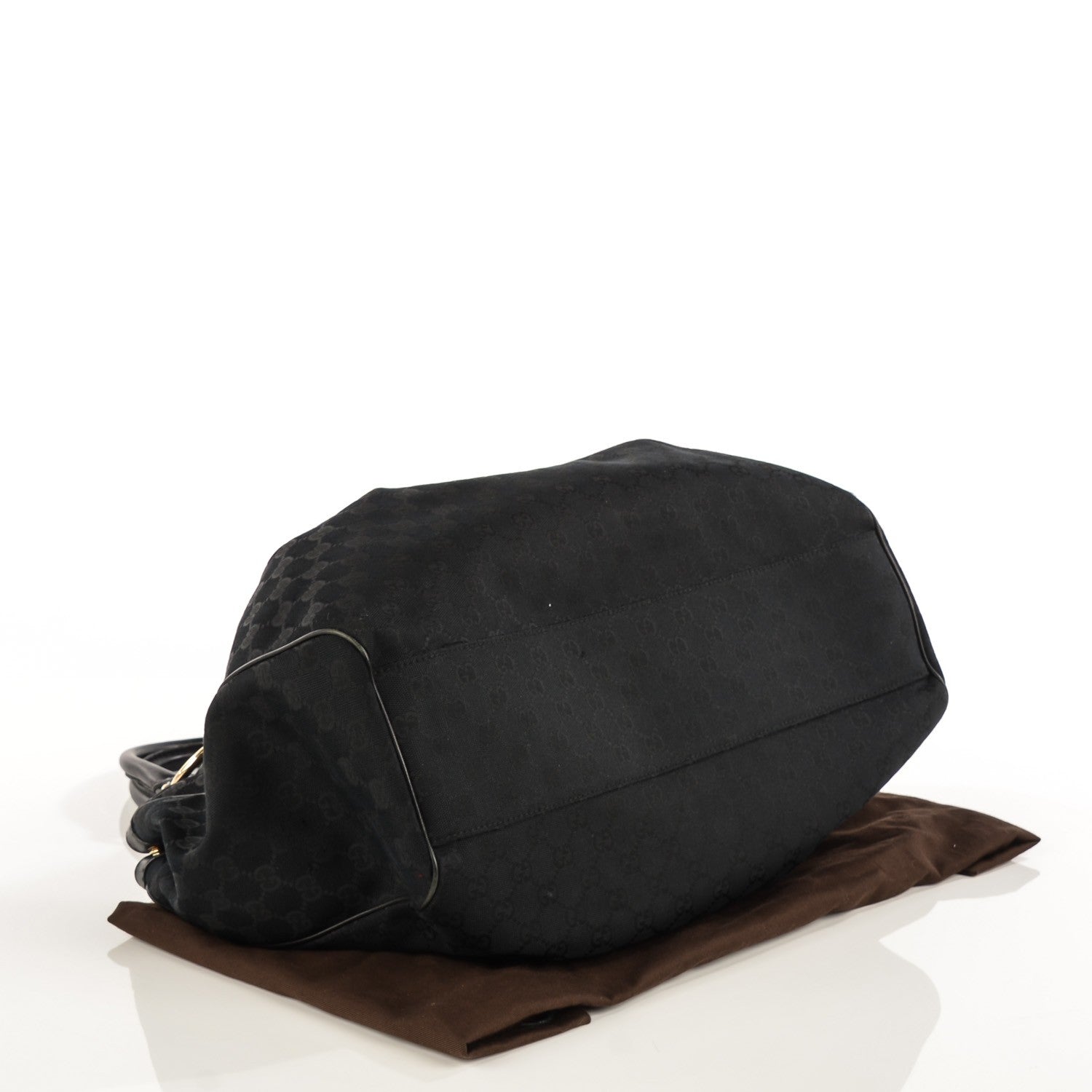 Gucci Monogram Large Sukey Tote Black 4 of 7