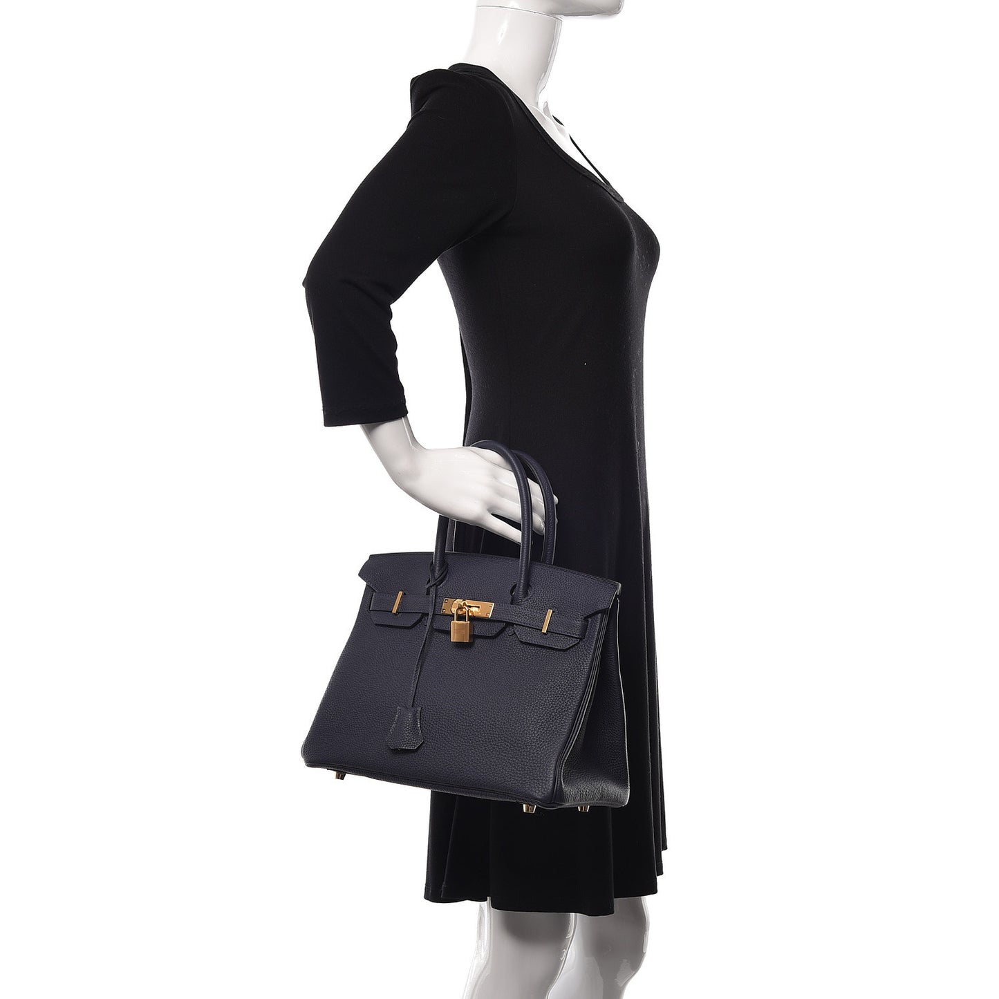 Togo Birkin 30 Bleu Nuit