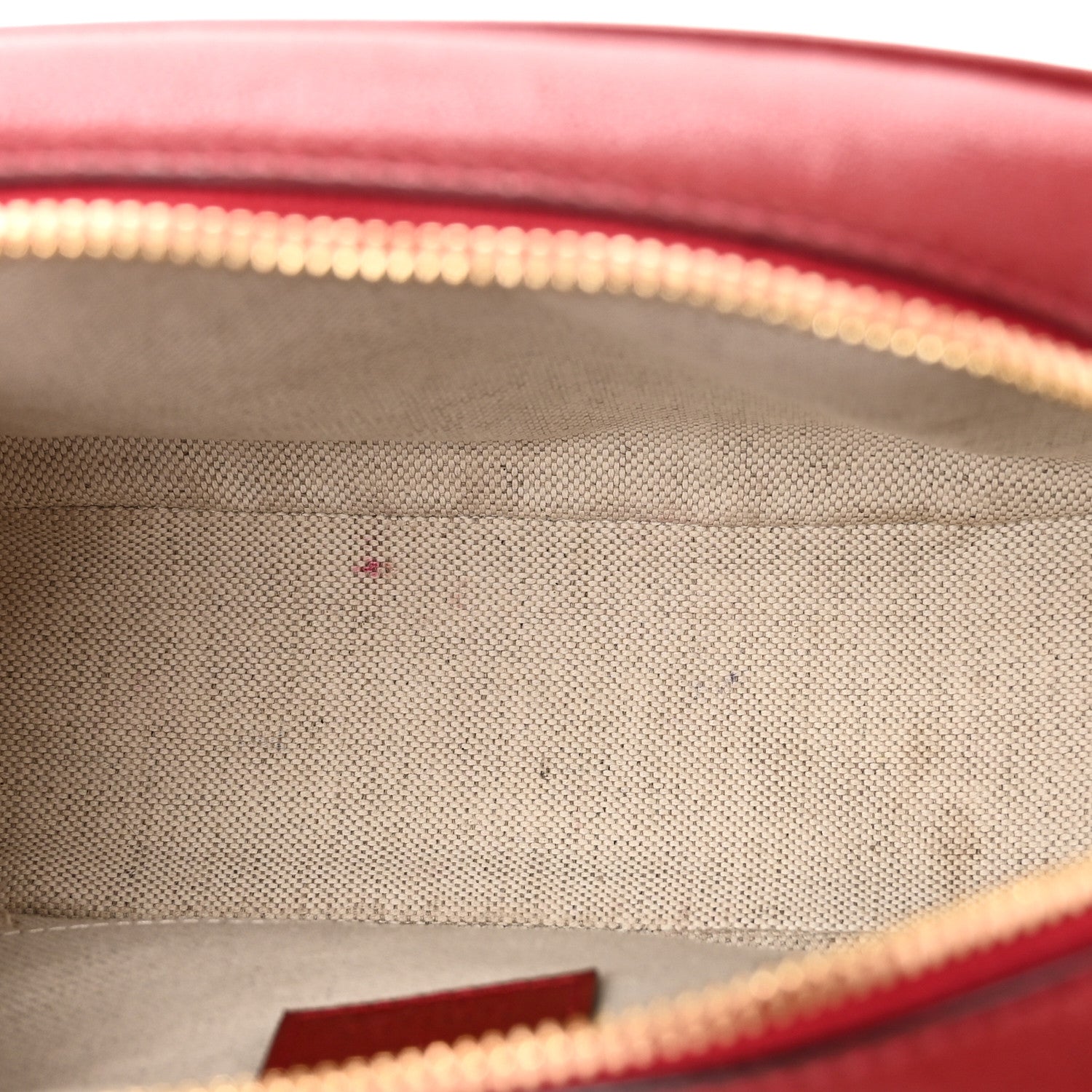Gucci Sakai Be Green Calfskin Diagonal Stitched Small Blondie Shoulder Bag Rosso 5 of 10