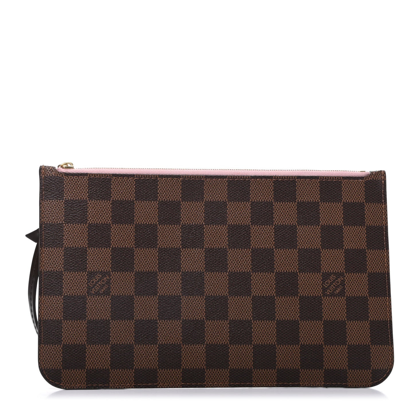 Damier Ebene Neverfull MM GM Pochette Rose Ballerine