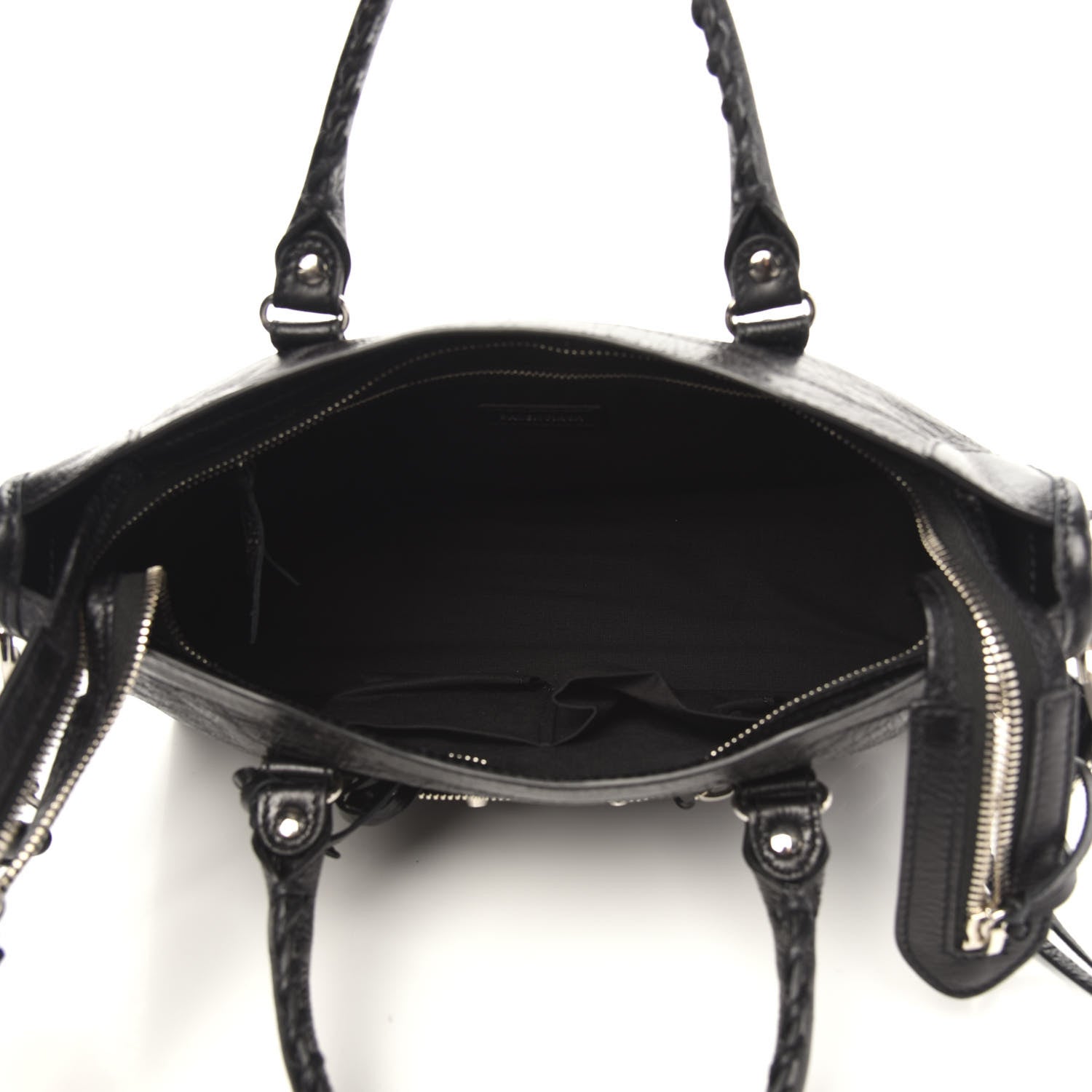 Balenciaga Agneau Classic Silver Hardware S City Black 5 of 9