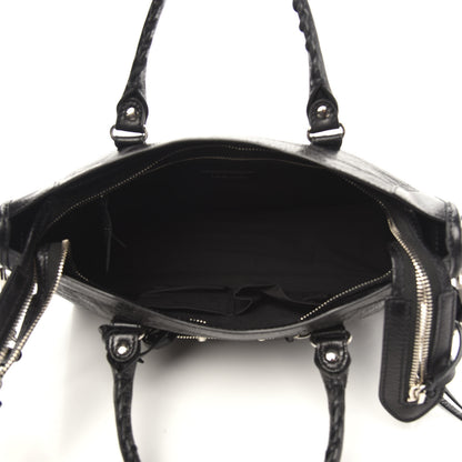 Balenciaga Agneau Classic Silver Hardware S City Black 5 of 9