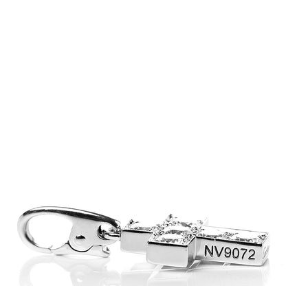 Cartier 18K White Gold Diamond .66ctw Cross Charm Pendant 3 of 4