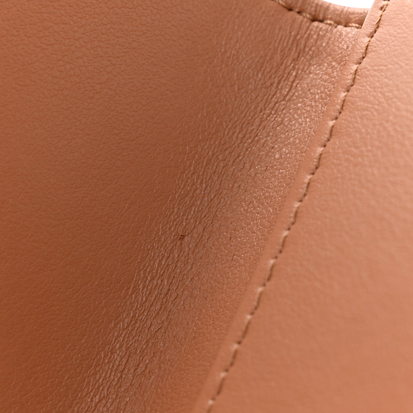 Lambskin Quilted Chanel 19 Passport Holder Brown
