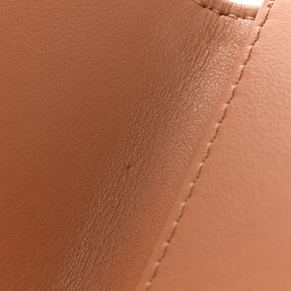 Chanel Lambskin Quilted Chanel 19 Passport Holder Brown 8 of 11