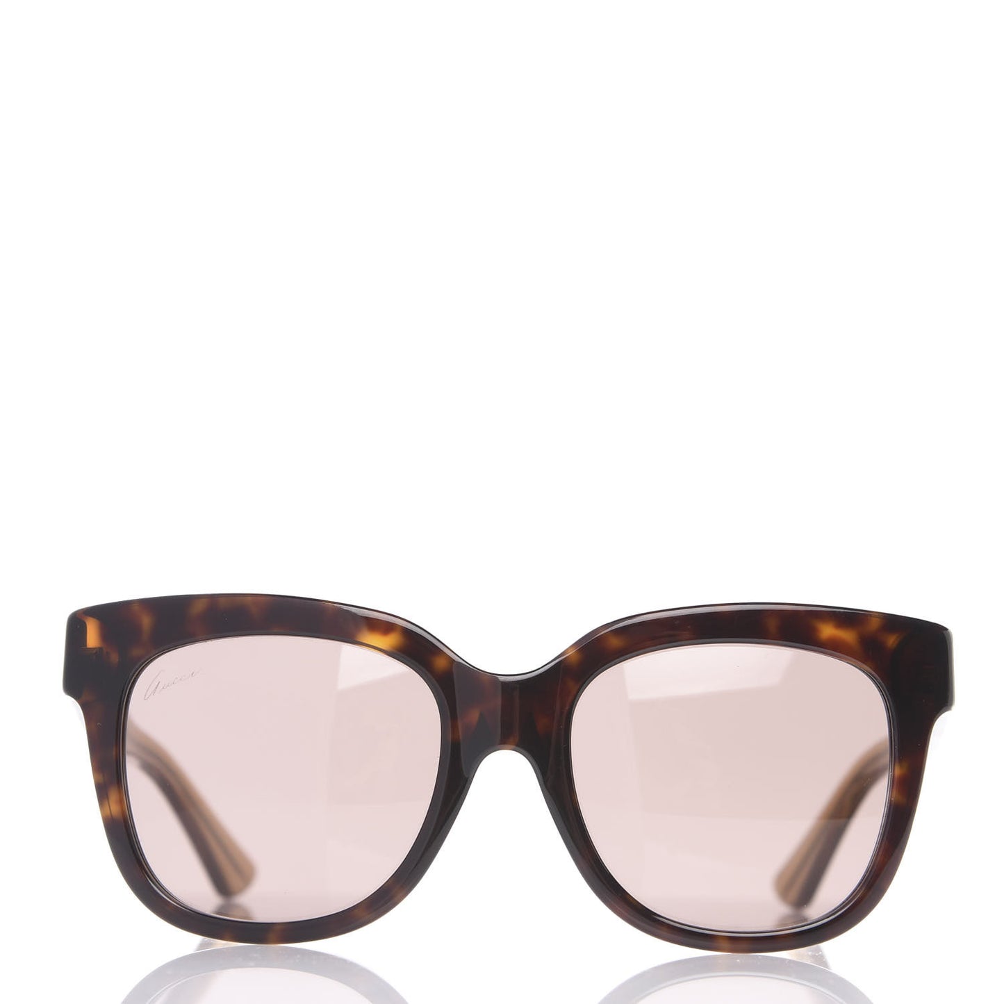 Acetate Square Frame Sunglasses GG3756FS Tortoise