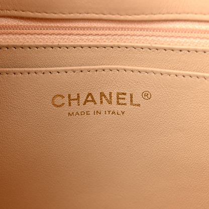 Chanel Lambskin Quilted Jumbo Single Flap Beige Clair 6 of 11